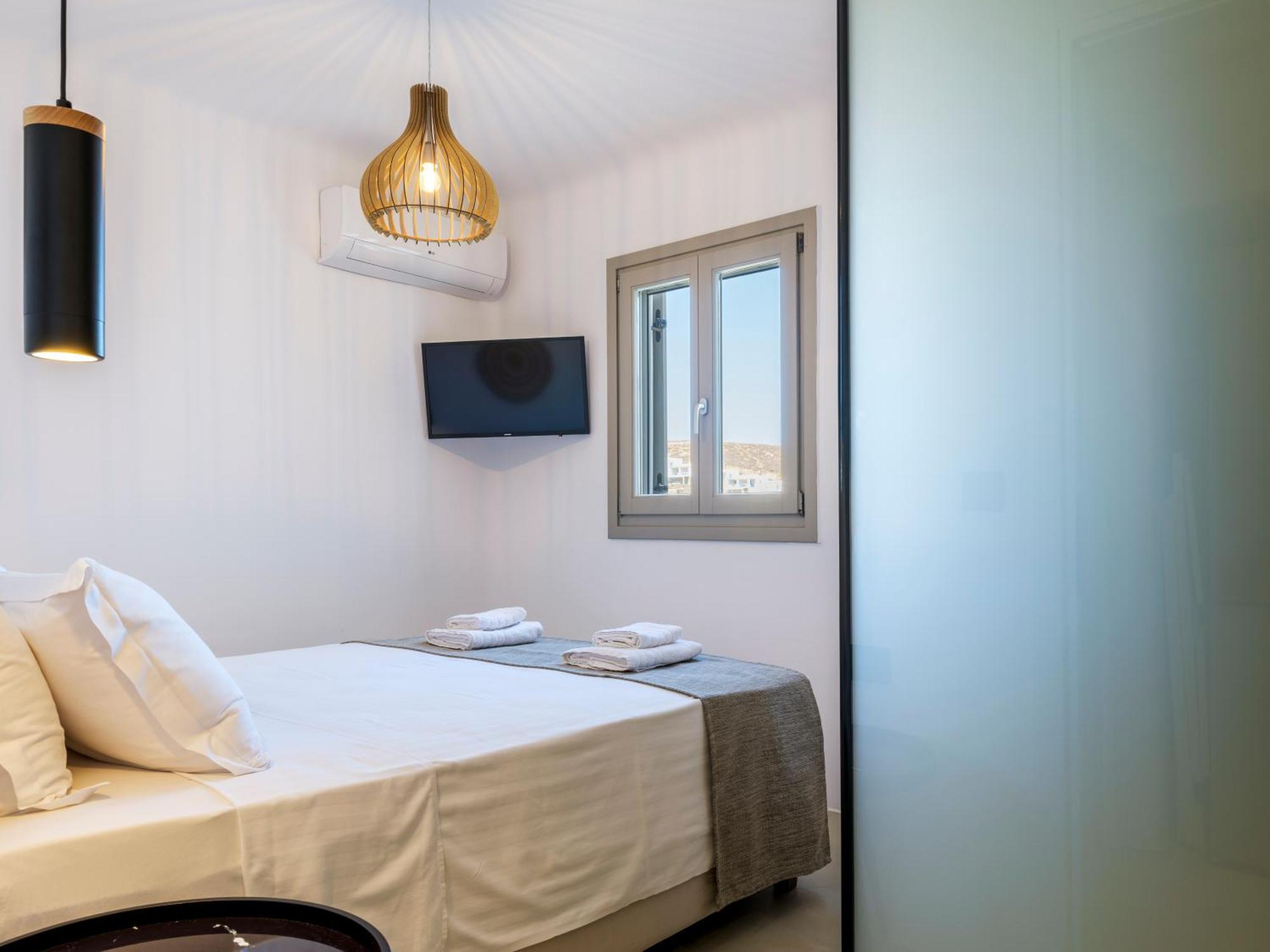 Mykonos Residence Villas & Suites Merchia Beach Bagian luar foto