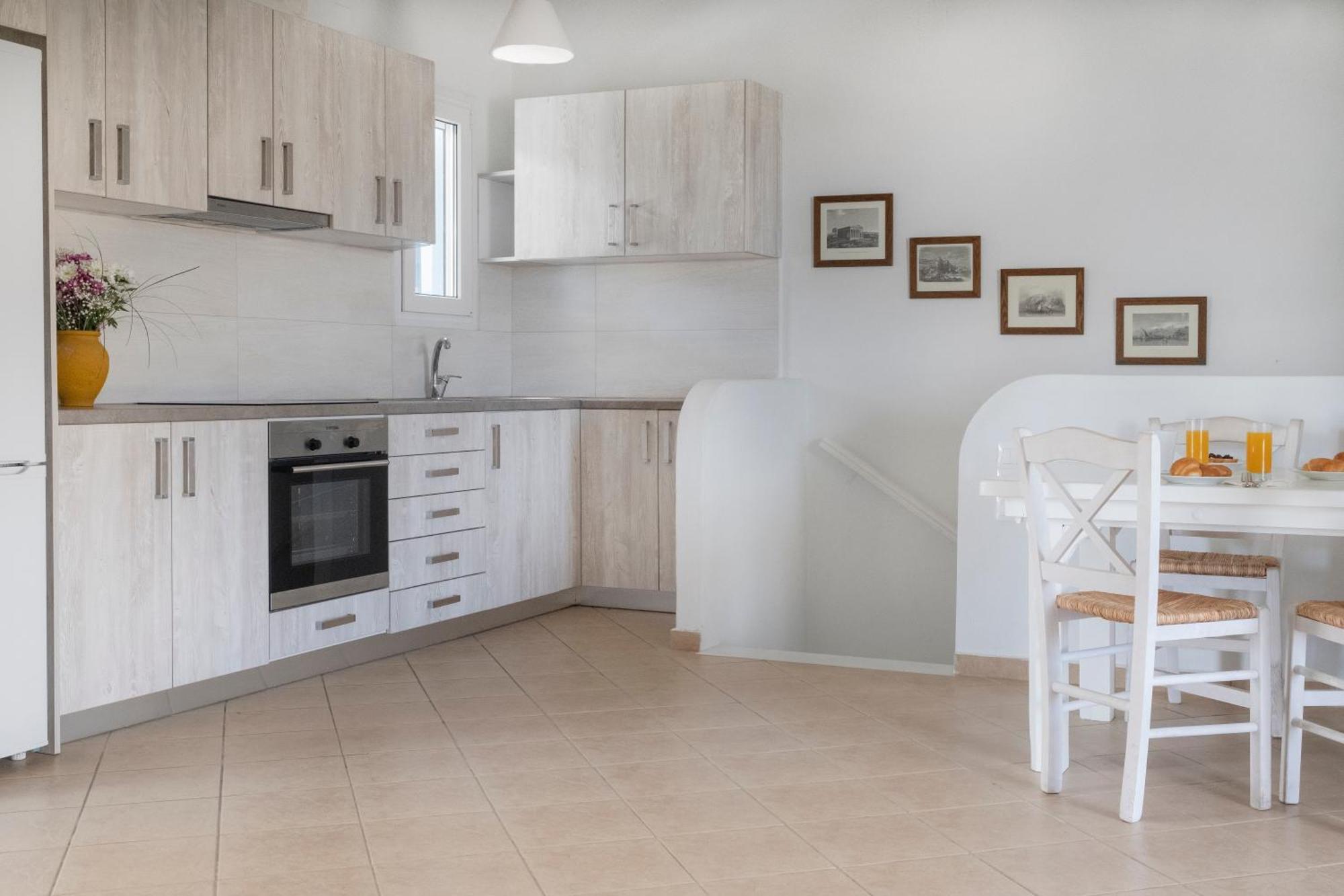 Mykonos Residence Villas & Suites Merchia Beach Bagian luar foto