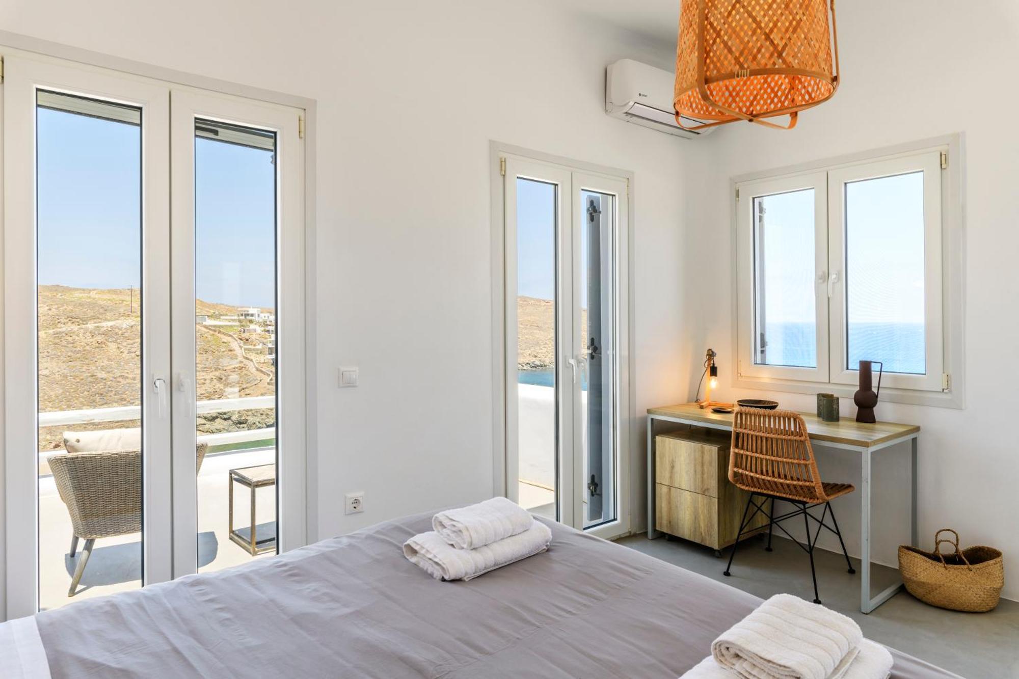 Mykonos Residence Villas & Suites Merchia Beach Bagian luar foto