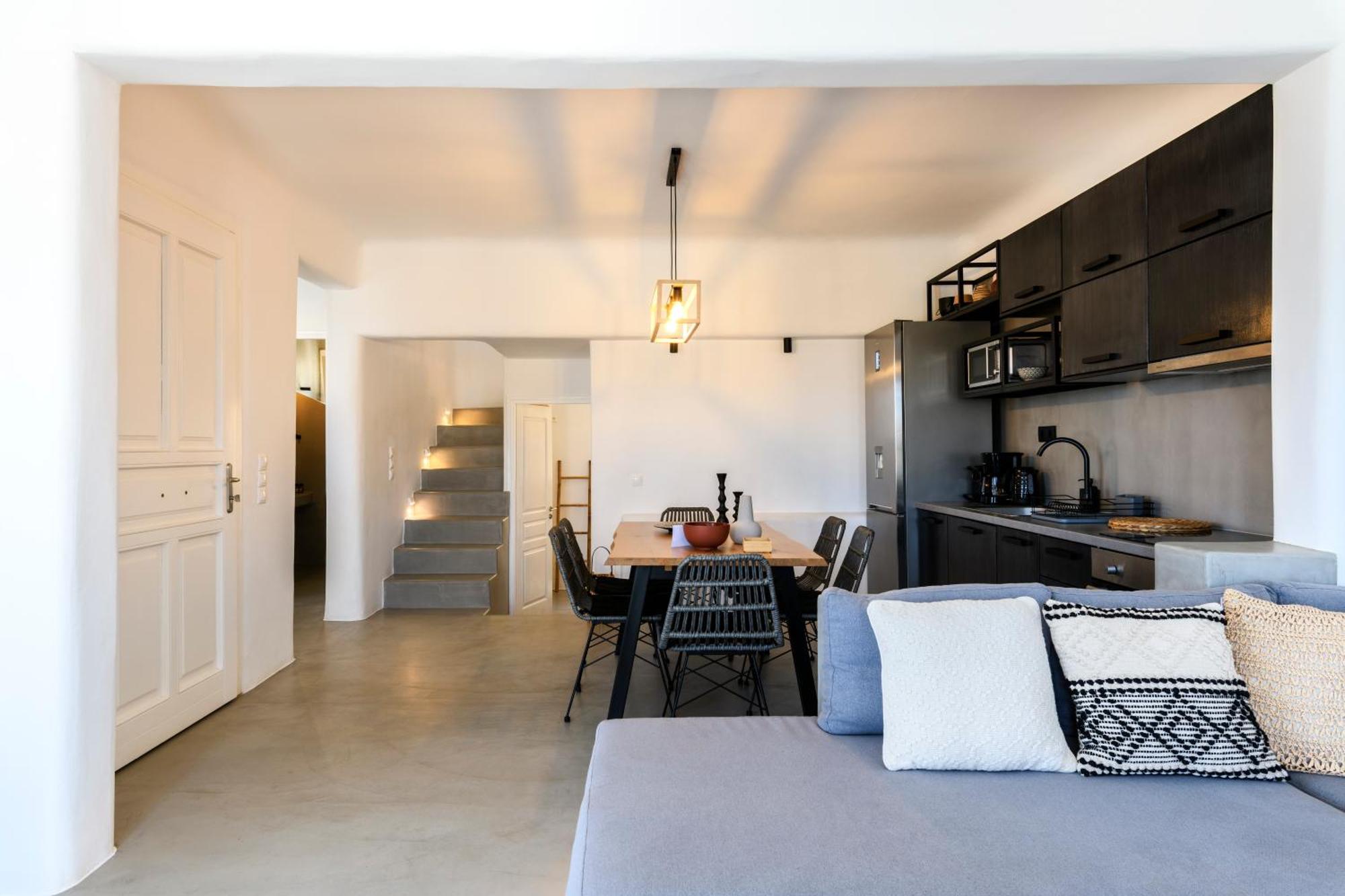 Mykonos Residence Villas & Suites Merchia Beach Bagian luar foto