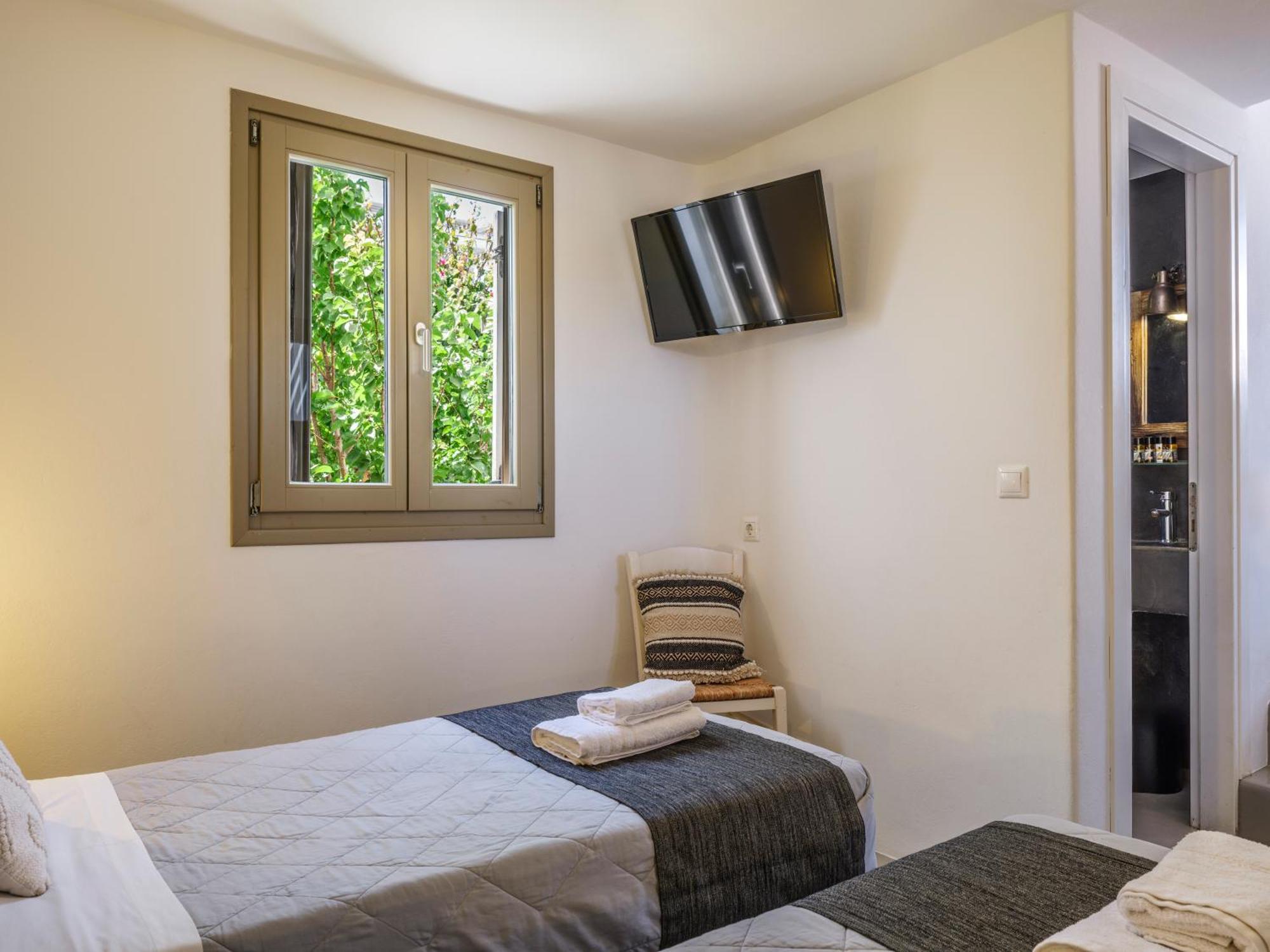 Mykonos Residence Villas & Suites Merchia Beach Bagian luar foto