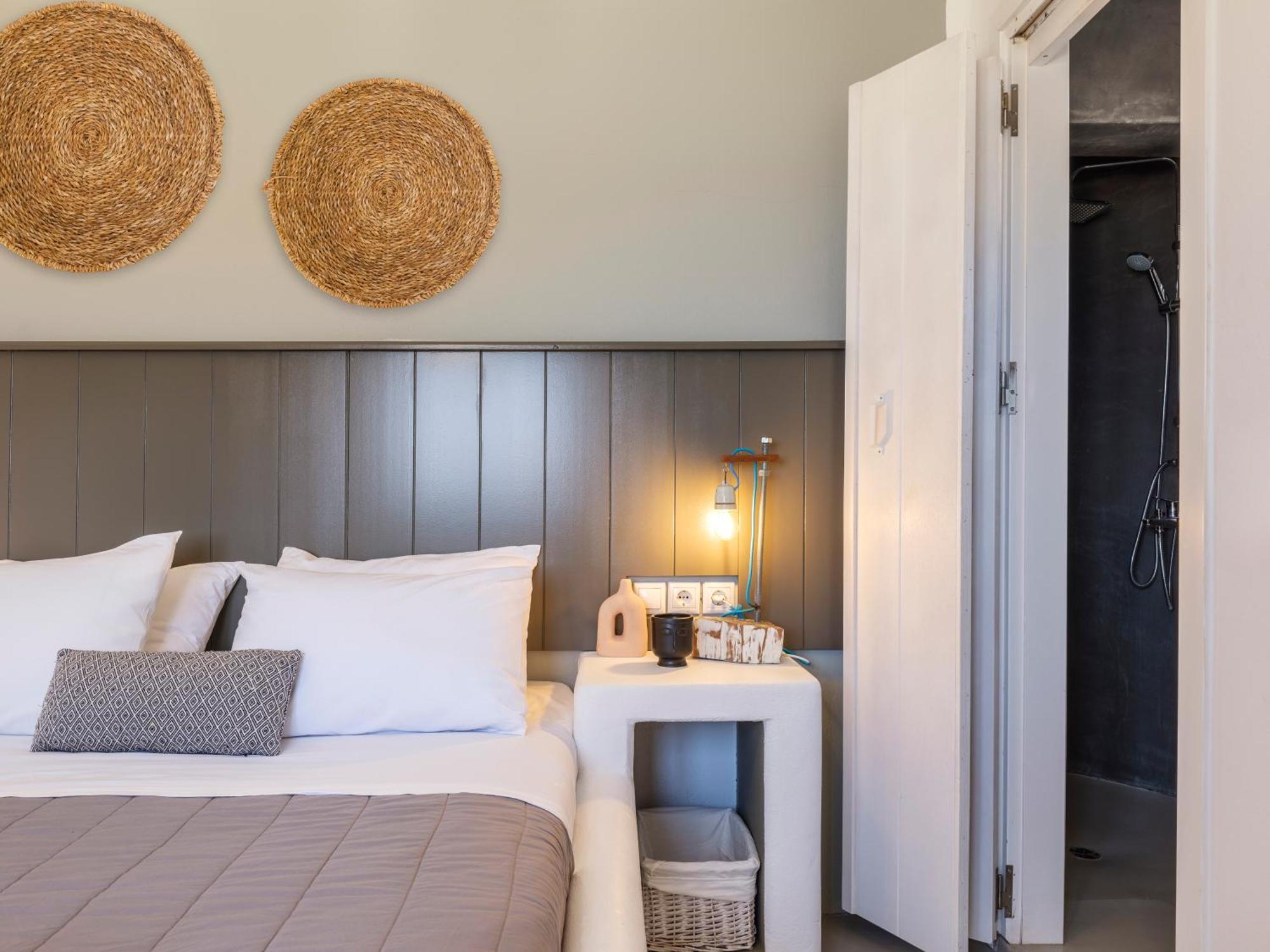Mykonos Residence Villas & Suites Merchia Beach Bagian luar foto