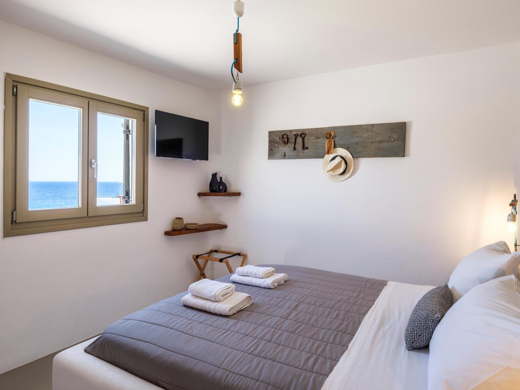 Mykonos Residence Villas & Suites Merchia Beach Bagian luar foto
